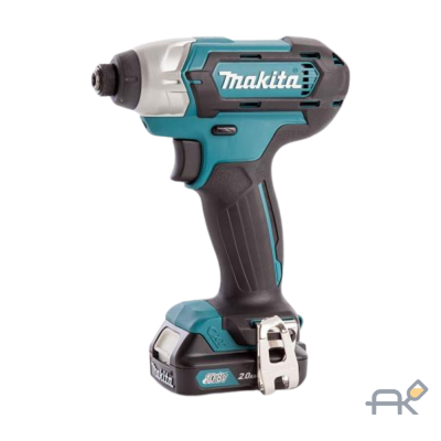 Аккум. шуруповерт MAKITA TD 110 DWAE в чем. (10.8 В. 2 акк.. 2.0 А/ч Li-Ion. 1 скор.. 110 Нм. шурупы